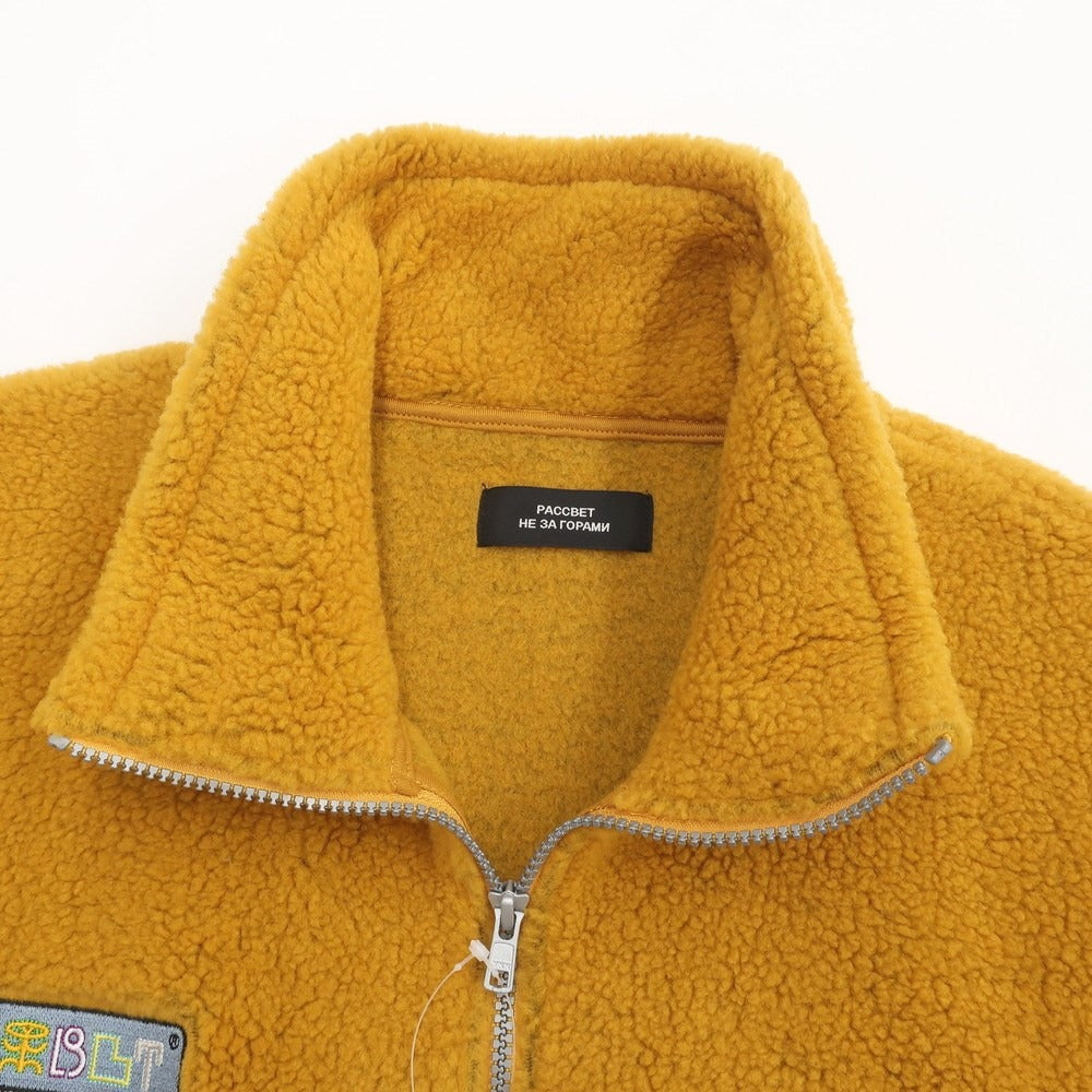 【中古】その他ブランド Brand 2021年秋冬  フリースジャケット
 オレンジイエロー系xパープル【サイズM】【YEL】【A/W】【状態ランクA】【メンズ】
【778998】 CPD