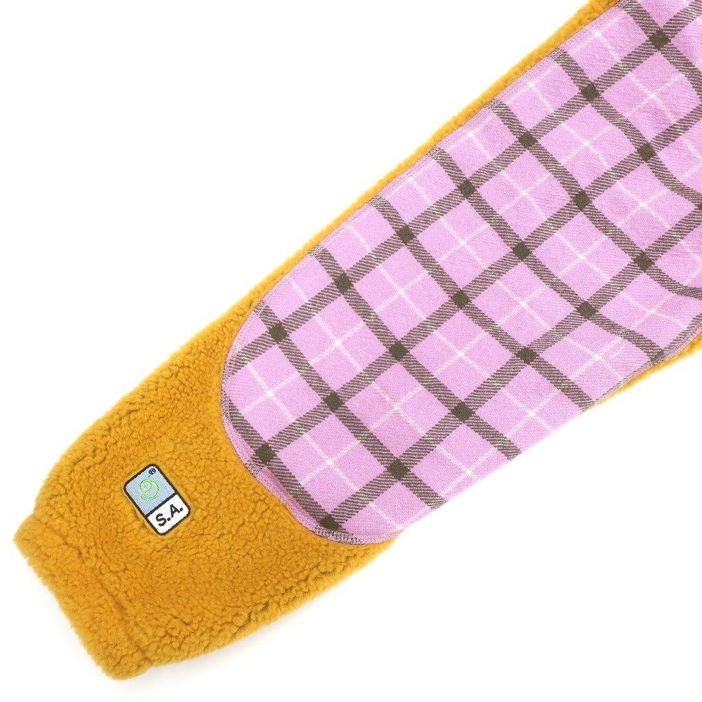 【中古】その他ブランド Brand 2021年秋冬  フリースジャケット
 オレンジイエロー系xパープル【サイズM】【YEL】【A/W】【状態ランクA】【メンズ】
【778998】 CPD