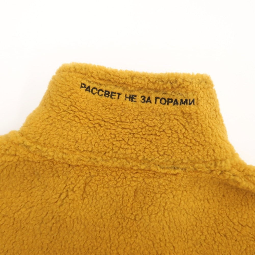 【中古】その他ブランド Brand 2021年秋冬  フリースジャケット
 オレンジイエロー系xパープル【サイズM】【YEL】【A/W】【状態ランクA】【メンズ】
【778998】 CPD