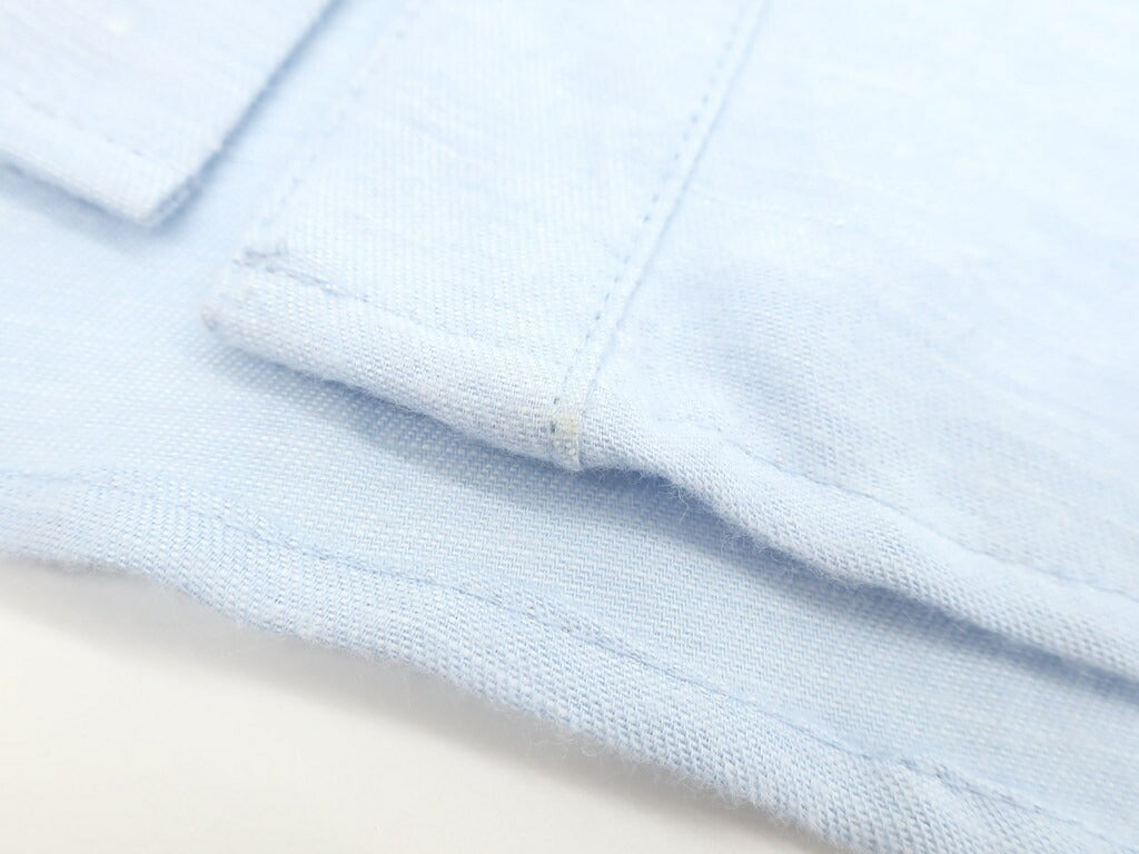 【新品アウトレット】ラブラム ロンドン LABRUM LONDON カジュアルシャツ
ライトブルー【サイズM】【BLU】【S/S】【状態ランクN-】【メンズ】 EPD