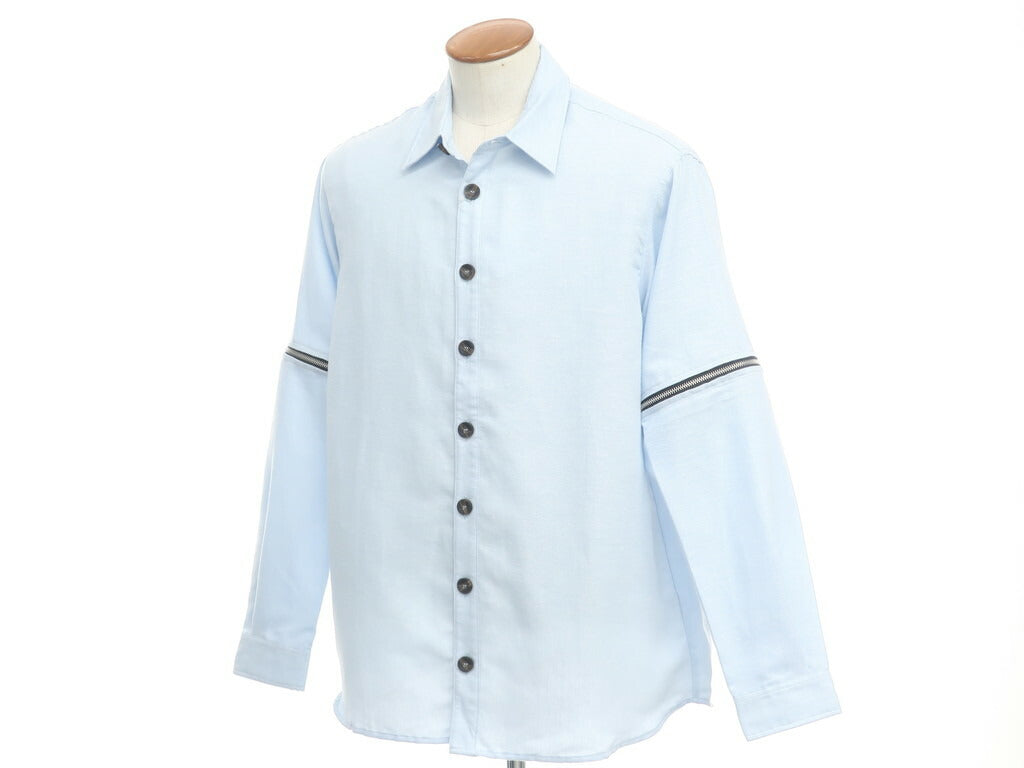 【新品アウトレット】ラブラム ロンドン LABRUM LONDON カジュアルシャツ
ライトブルー【サイズM】【BLU】【S/S】【状態ランクN-】【メンズ】 EPD