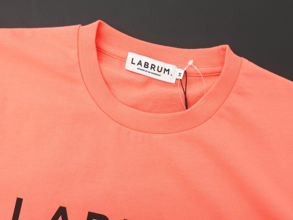 【新品】ラブラム ロンドン LABRUM LONDON 半袖Tシャツ
ピンク【サイズM】【PNK】【S/S】【状態ランクN】【メンズ】 EPD