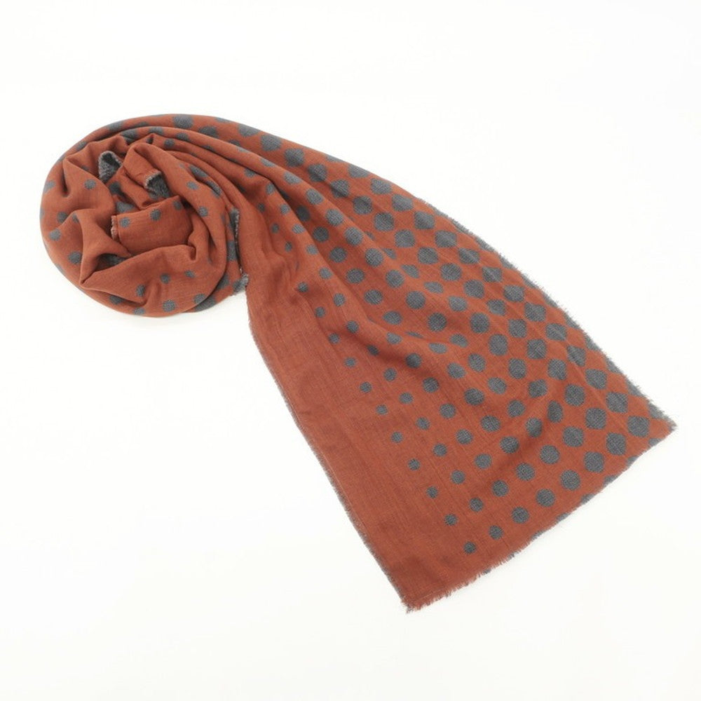 【新品】ジエレ GIERRE ストール
 ダークグレー×ブラウン【GRY】【A/W】【状態ランクN】【メンズ】
【779087】 CPD