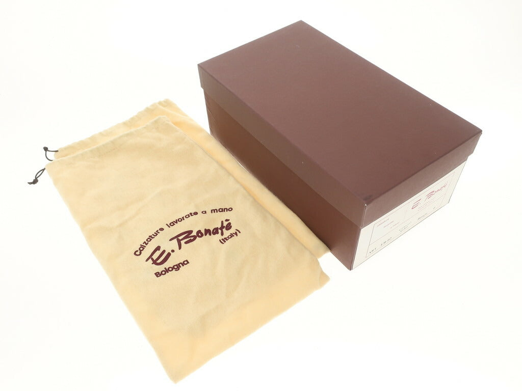 【中古】エンツォ ボナフェ Enzo Bonafe カーフ ダブルモンク ドレスシューズ ブラック【 6 】【 状態ランクB 】【 メンズ 】