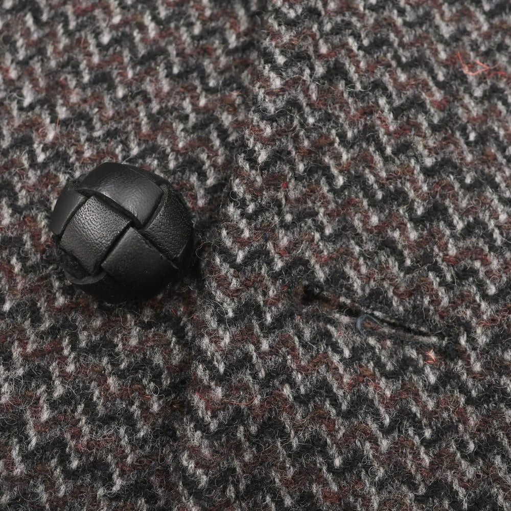 【中古】エム ピー ディ マッシモ ピオンボ MP di MASSIMO PIOMBO ステンカラーコート
 ダークブラウンxネイビーxグレー【サイズ48】【BRW】【A/W】【状態ランクB】【メンズ】
【778985】 CPD