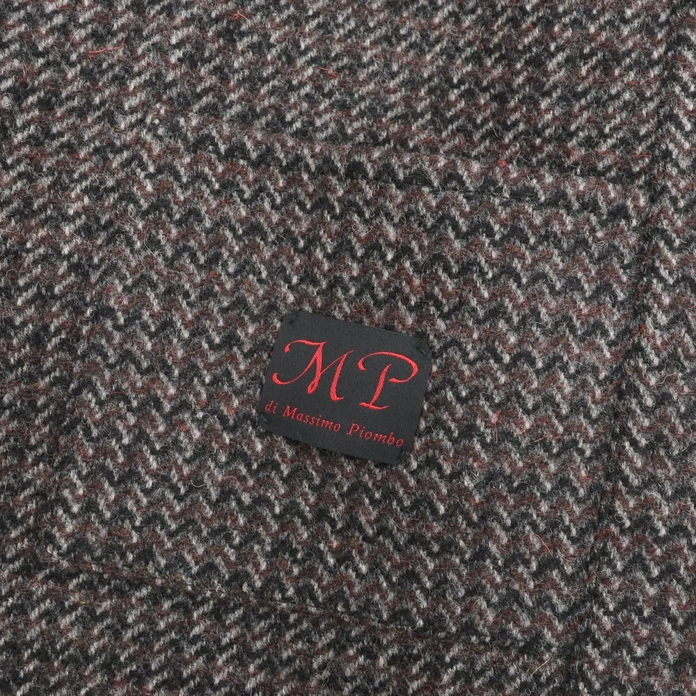 【中古】エム ピー ディ マッシモ ピオンボ MP di MASSIMO PIOMBO ステンカラーコート
 ダークブラウンxネイビーxグレー【サイズ48】【BRW】【A/W】【状態ランクB】【メンズ】
【778985】 CPD