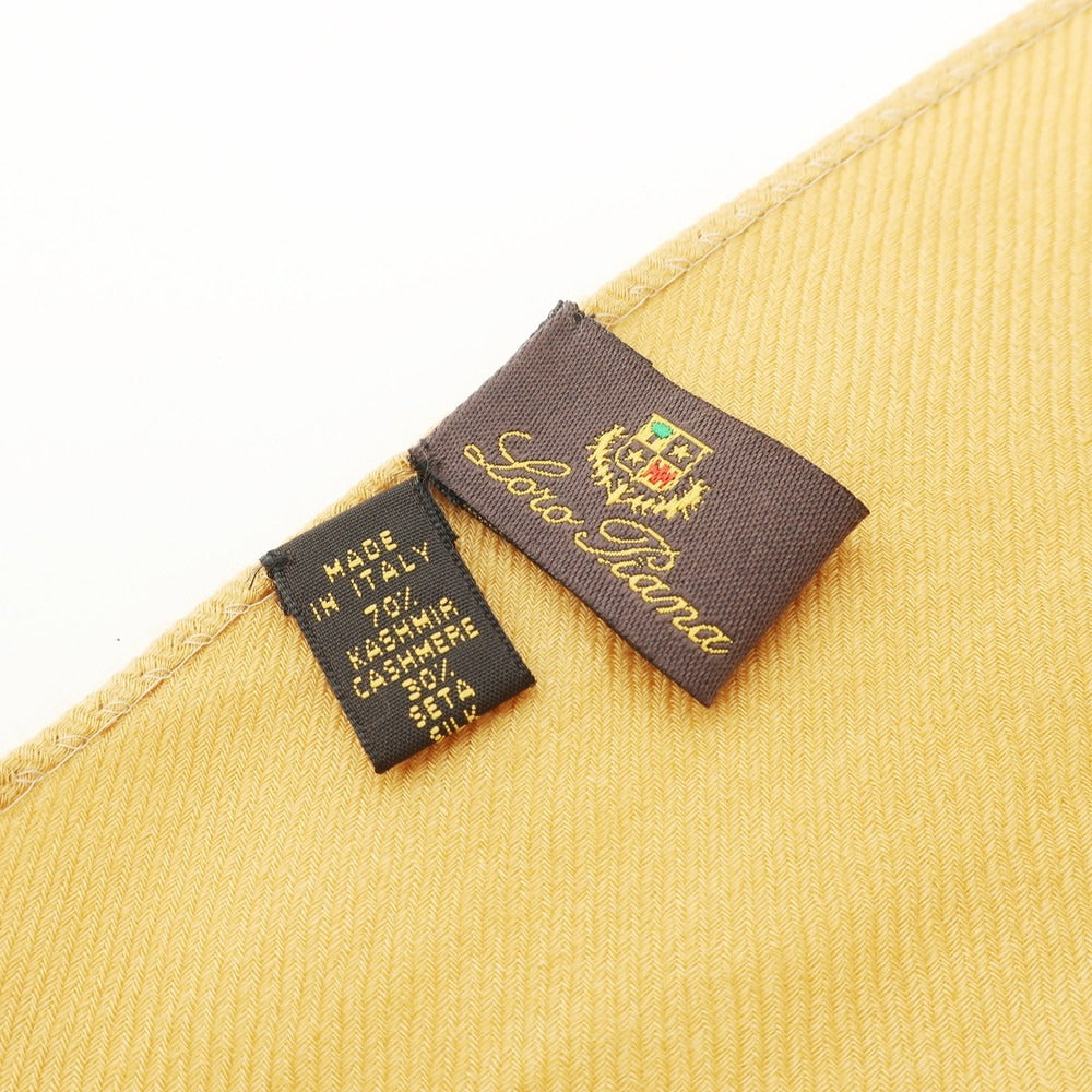 【中古】ロロピアーナ Loro Piana ストール
 ダークイエロー【YEL】【S/S】【状態ランクB】【メンズ】
【779076】 EPD