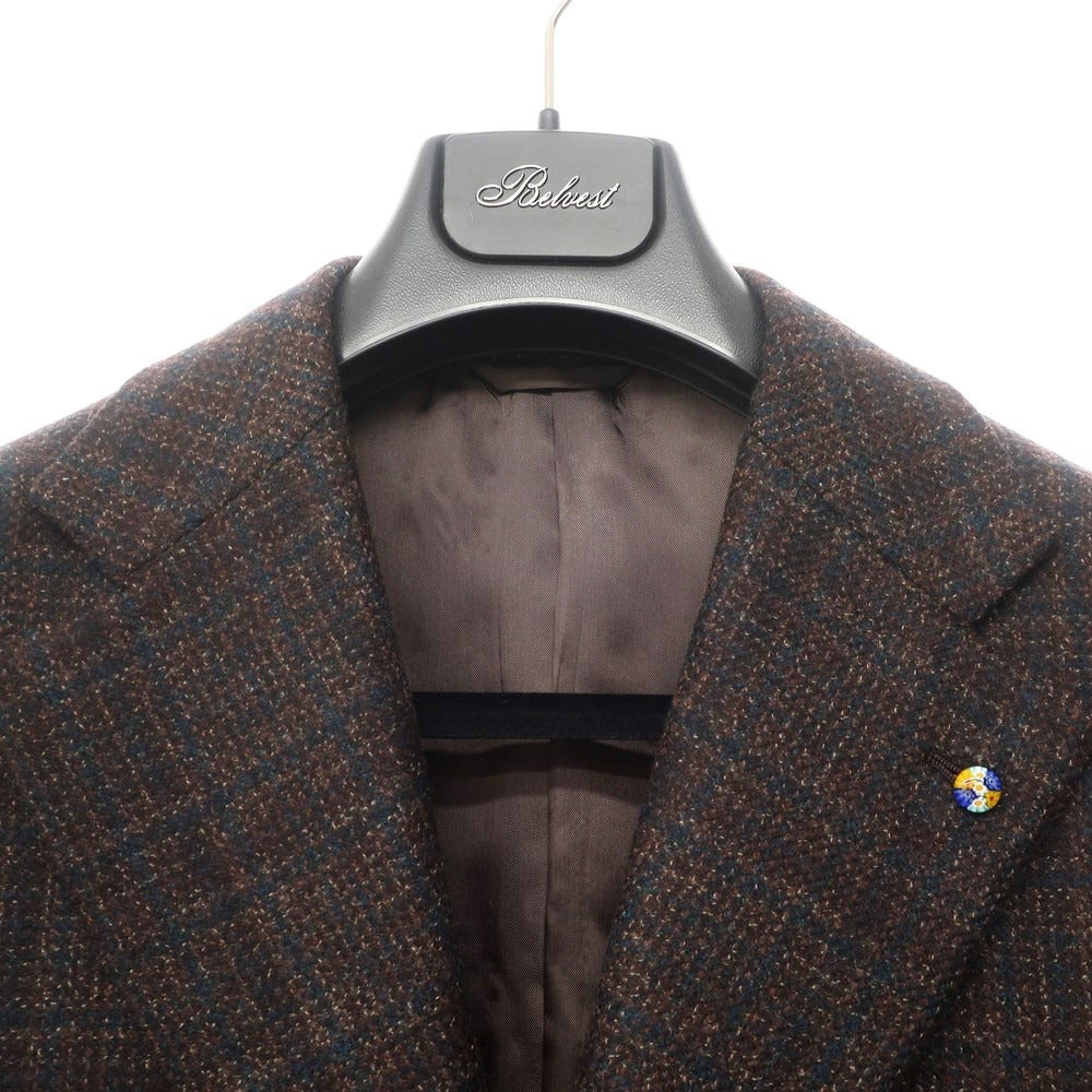 【新品】ベルベスト Belvest カジュアルジャケット
 ダークブラウン【サイズ48】【BRW】【A/W】【状態ランクN】【メンズ】
【778989】 BPD