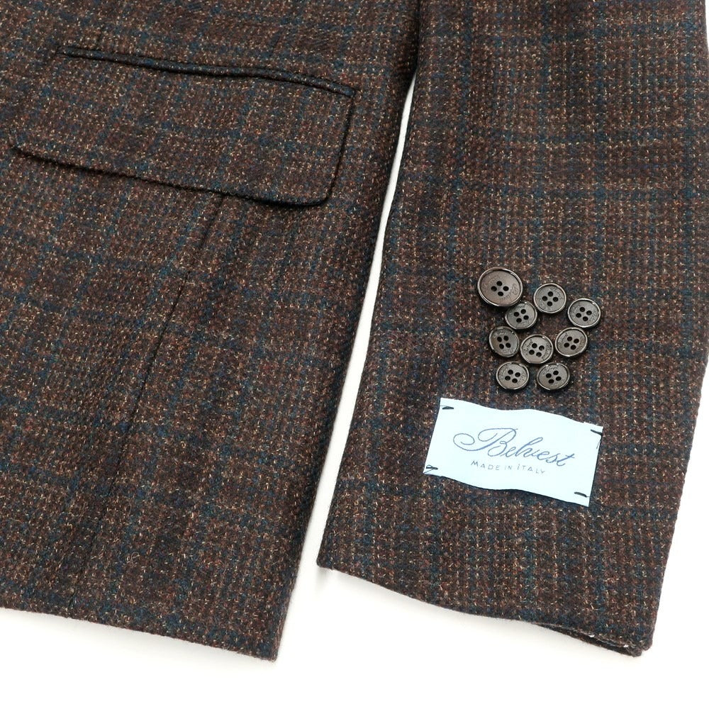 【新品】ベルベスト Belvest カジュアルジャケット
 ダークブラウン【サイズ48】【BRW】【A/W】【状態ランクN】【メンズ】
【778989】 BPD