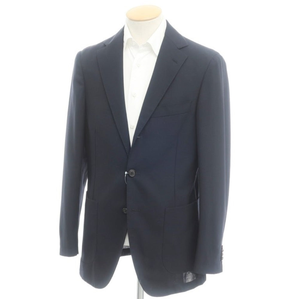 【中古】ベルベスト Belvest テーラードジャケット
 ネイビー【サイズ44】【NVY】【S/S】【状態ランクB】【メンズ】
【779194】 EPD