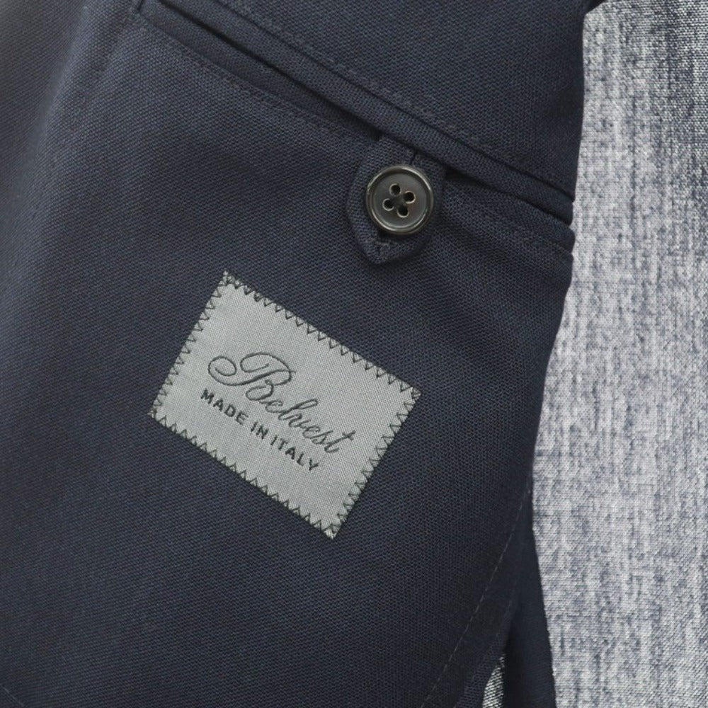 【中古】ベルベスト Belvest テーラードジャケット
 ネイビー【サイズ44】【NVY】【S/S】【状態ランクB】【メンズ】
【779194】 EPD