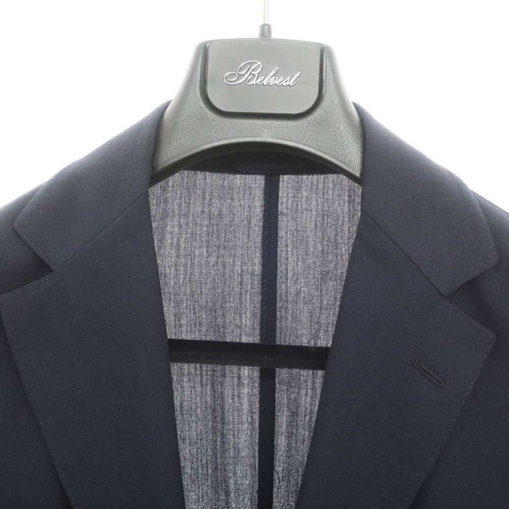 【中古】ベルベスト Belvest テーラードジャケット
 ネイビー【サイズ44】【NVY】【S/S】【状態ランクB】【メンズ】
【779194】 EPD