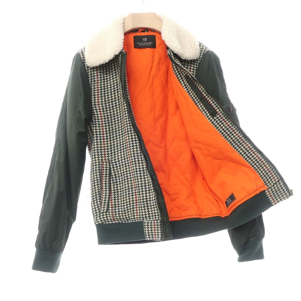 【中古】スコッチアンドソーダ SCOTCH & SODA 中綿ブルゾン
グリーンxイエロー【サイズS】【GRN】【A/W】【状態ランクC】【メンズ】
【778972】 BPD