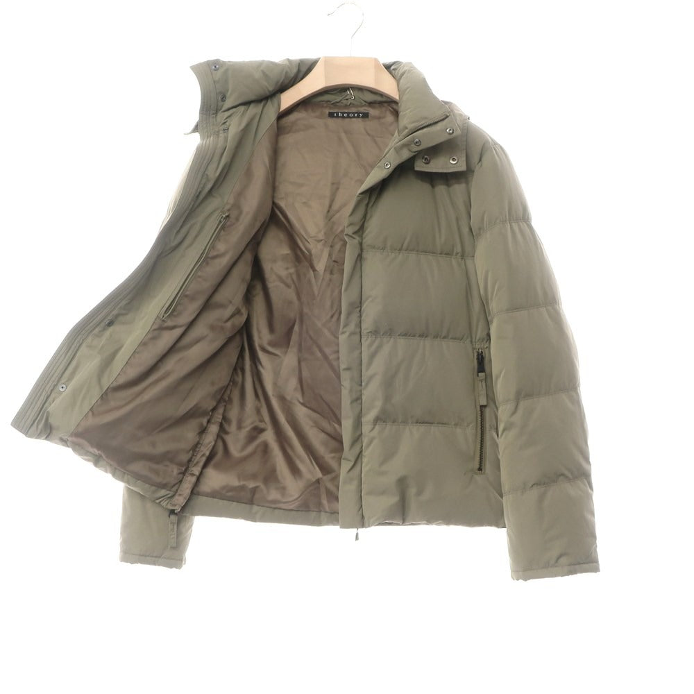 【中古】セオリー theory ダウンジャケット
 オリーブカーキ【サイズ38】【KAK】【A/W】【状態ランクB】【メンズ】
【778971】 BPD