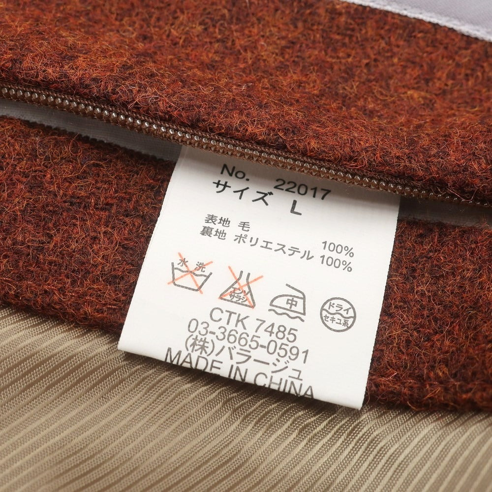 【中古】バラージュ barrage キルティングブルゾン
 オレンジブラウン【サイズL】【BRW】【A/W】【状態ランクB】【メンズ】
【778969】 BPD