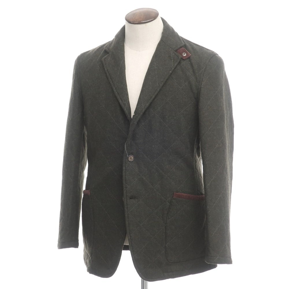 【中古】バラージュ barrage キルティングブルゾン
 グリーン【サイズLL】【GRN】【A/W】【状態ランクB】【メンズ】
【778969】 BPD