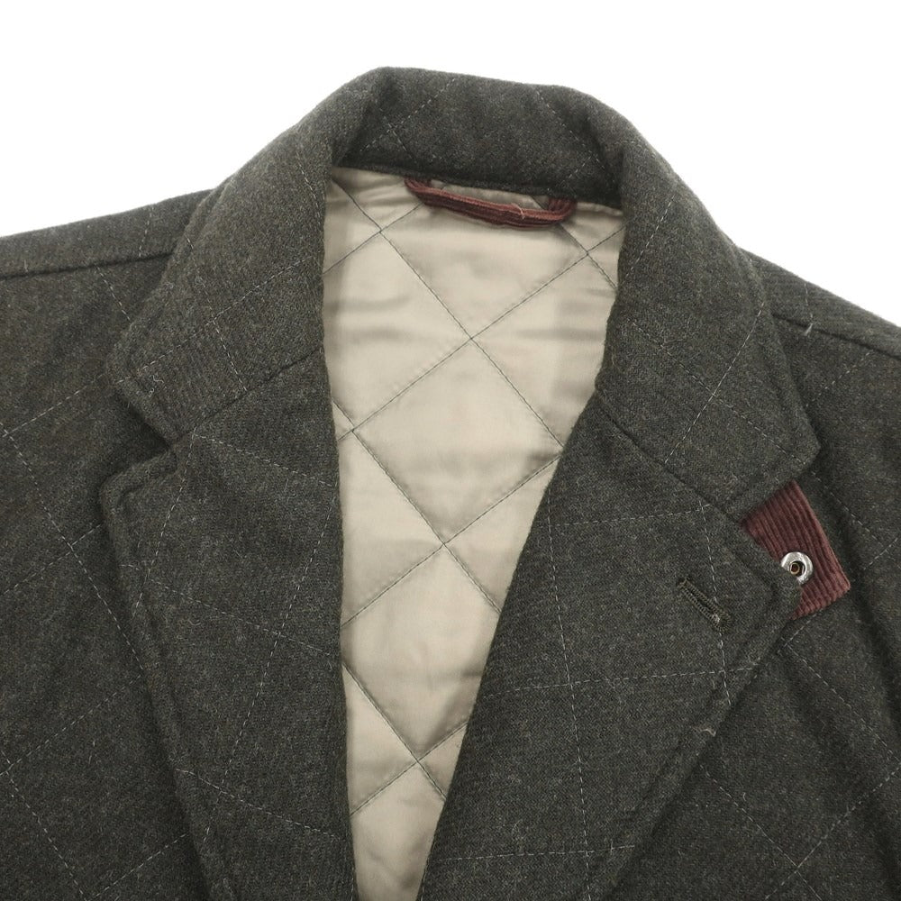 【中古】バラージュ barrage キルティングブルゾン
 グリーン【サイズLL】【GRN】【A/W】【状態ランクB】【メンズ】
【778969】 BPD