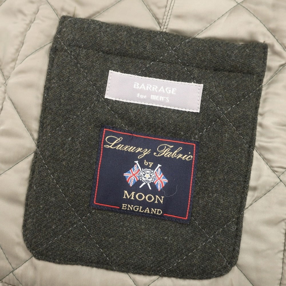 【中古】バラージュ barrage キルティングブルゾン
 グリーン【サイズLL】【GRN】【A/W】【状態ランクB】【メンズ】
【778969】 BPD