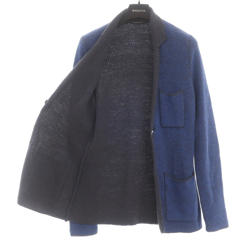 【中古】シスレー SYSLEY ニットジャケット
 ブルーxダークグレー【サイズM】【BLU】【A/W】【状態ランクB】【メンズ】
【778968】 BPD