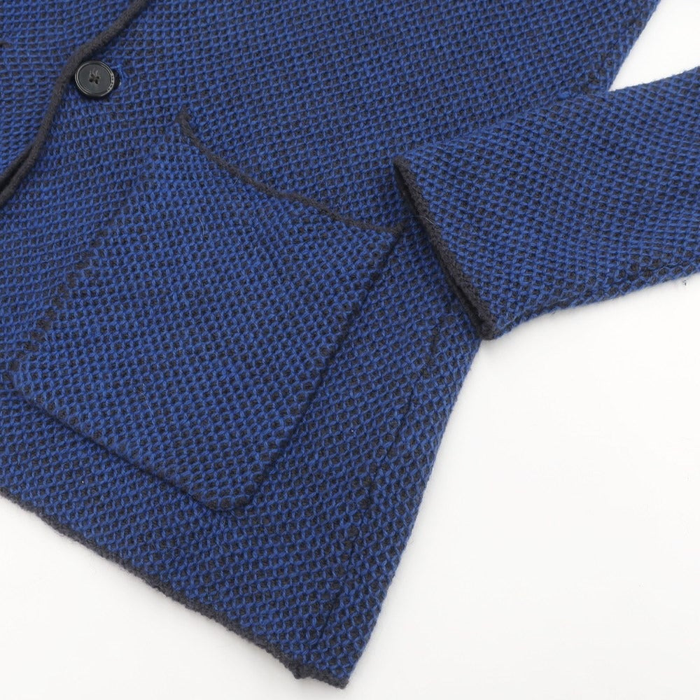 【中古】シスレー SYSLEY ニットジャケット
 ブルーxダークグレー【サイズM】【BLU】【A/W】【状態ランクB】【メンズ】
【778968】 BPD