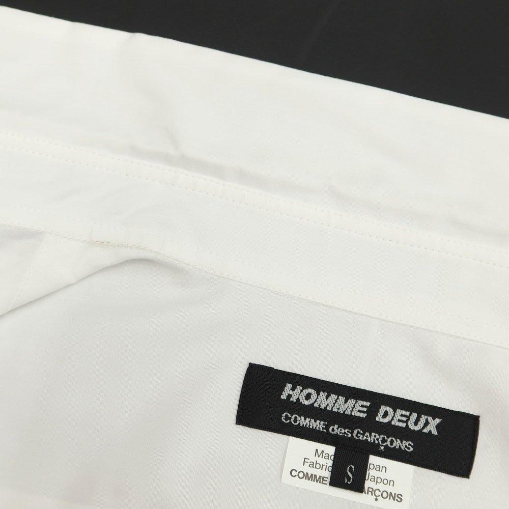 【中古】コムデギャルソン オムドゥ COMME des GARCONS HOMME DEUX 2022年春夏 カジュアルシャツ
 ホワイト【サイズS】【WHT】【S/S/A/W】【状態ランクA】【メンズ】
【769793】 EPD