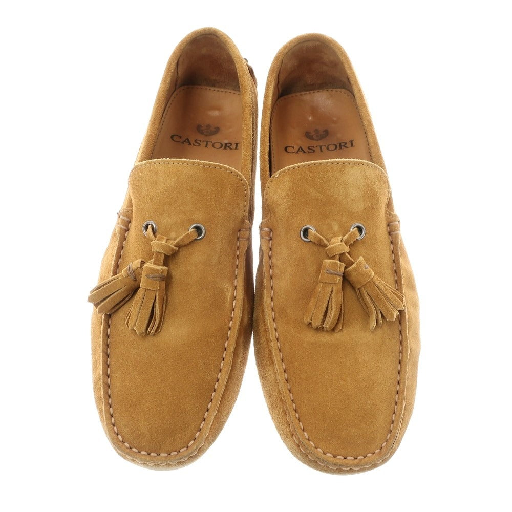 【中古】カストーリ CASTORI ドライビングシューズ
 キャメルブラウン【サイズ40】【BRW】【S/S/A/W】【状態ランクB】【メンズ】
【778974】 CPD