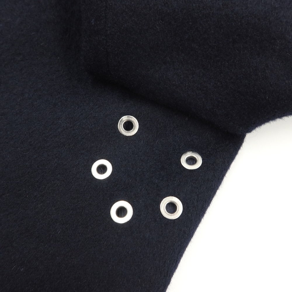 【中古】マッキントッシュフィロソフィー MACKINTOSH PHILOSOPHY ウールカシミヤ ステンカラーコート ネイビー【サイズ36】【NVY】【A/W】【状態ランクB】【メンズ】【768986】 APD