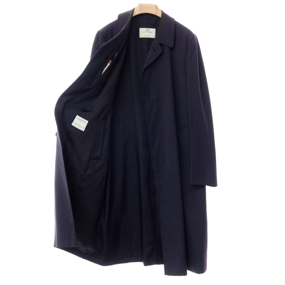 【中古】アクアスキュータム Aquascutum ステンカラーコート
ネイビー【サイズM】【NVY】【S/S】【状態ランクD】【メンズ】
【769797】 EPD