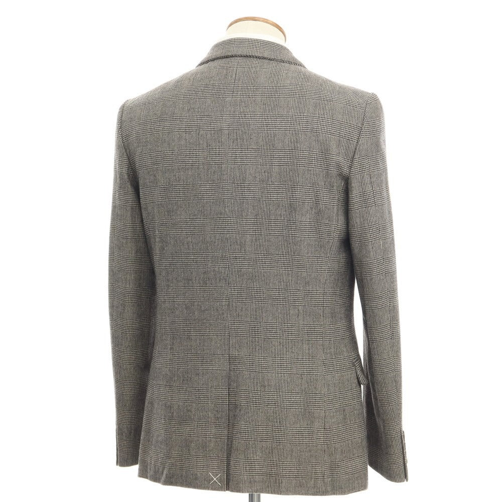 【中古】タケオキクチ TAKEO KIKUCHI カジュアルジャケット
 ブラックxアイボリー【サイズ4】【GRY】【A/W】【状態ランクA】【メンズ】
【778778】 BPD