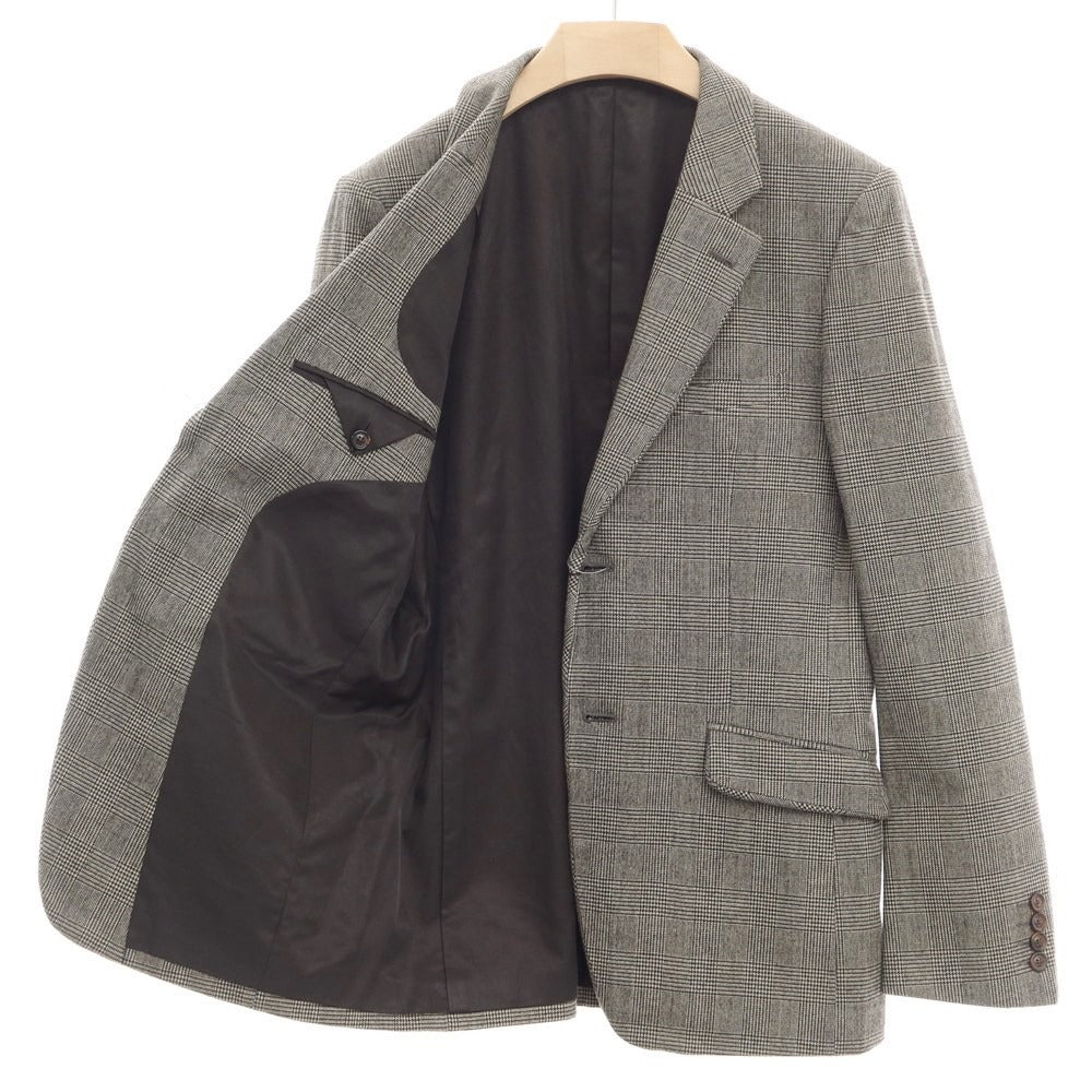 【中古】タケオキクチ TAKEO KIKUCHI カジュアルジャケット
 ブラックxアイボリー【サイズ4】【GRY】【A/W】【状態ランクA】【メンズ】
【778778】 BPD