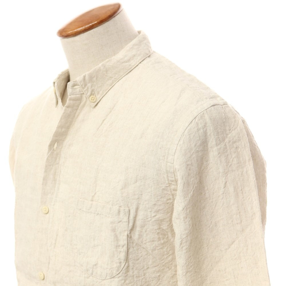 【中古】【未使用】アウアー Ouur カジュアルシャツ
 サンドベージュ【サイズM】【BEI】【S/S】【状態ランクS】【メンズ】
【769580】 CPD