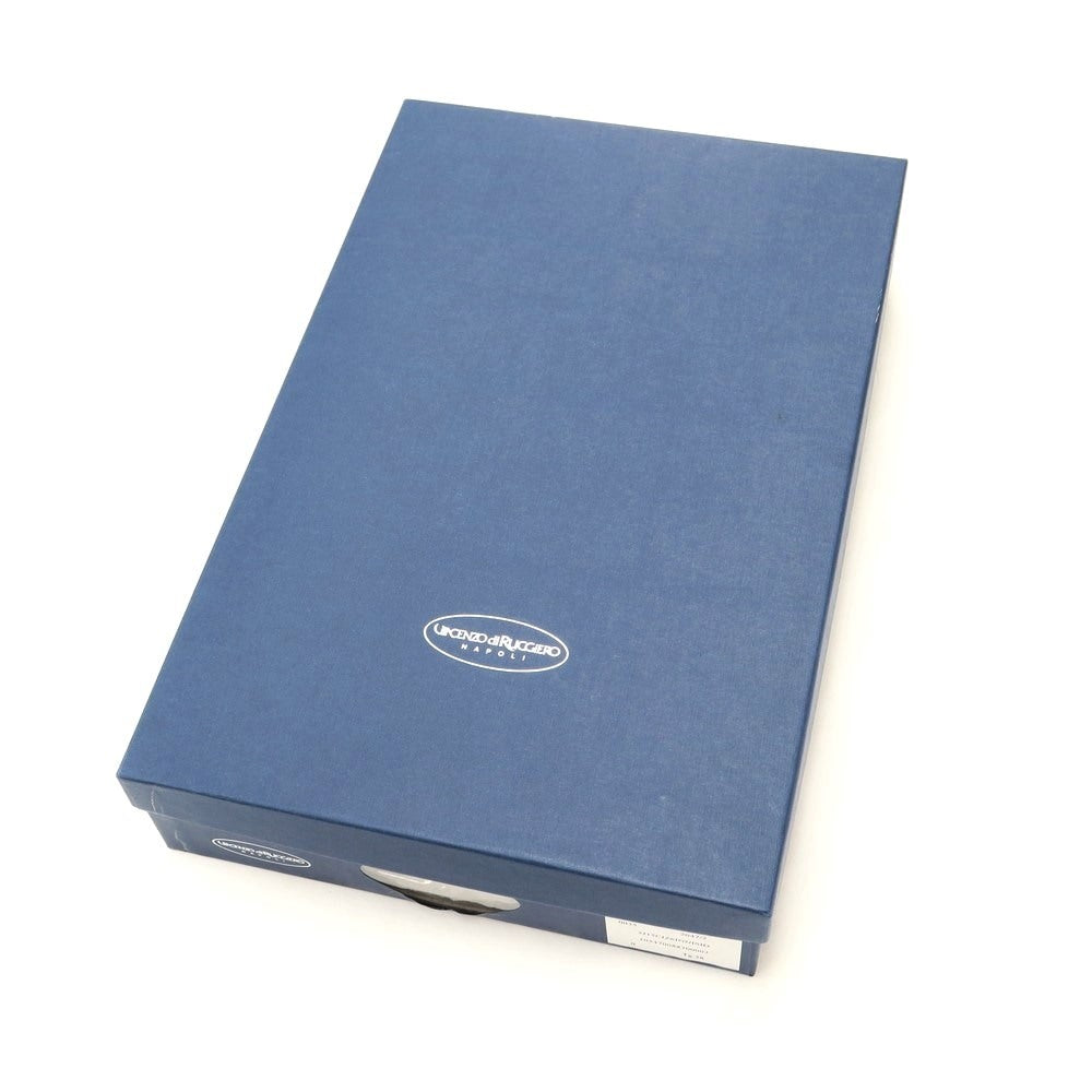【中古】【未使用】ヴィンツェンツォ ディ ルジエッロ Vincenzo di Ruggiero リネン チェック BDシャツ ネイビー【サイズ38】【NVY】【S/S】【状態ランクS】【メンズ】【768981】 CPD