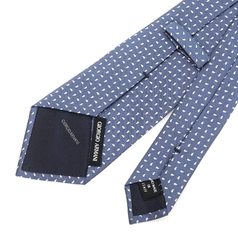 【中古】ジョルジオアルマーニ GIORGIO ARMANI 小紋柄ネクタイ
グレイッシュブルー【サイズ-】【BLU】【S/S/A/W】【状態ランクB】【メンズ】
【778975】 APD