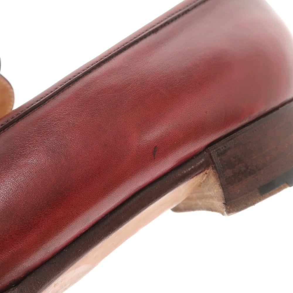 【中古】コルノブルゥ CORNO BLU チゼルトゥ コインローファー レッドブラウン【サイズ表記なし(8位)】【BRW】【S/S/A/W】【状態ランクB】【メンズ】【778893】