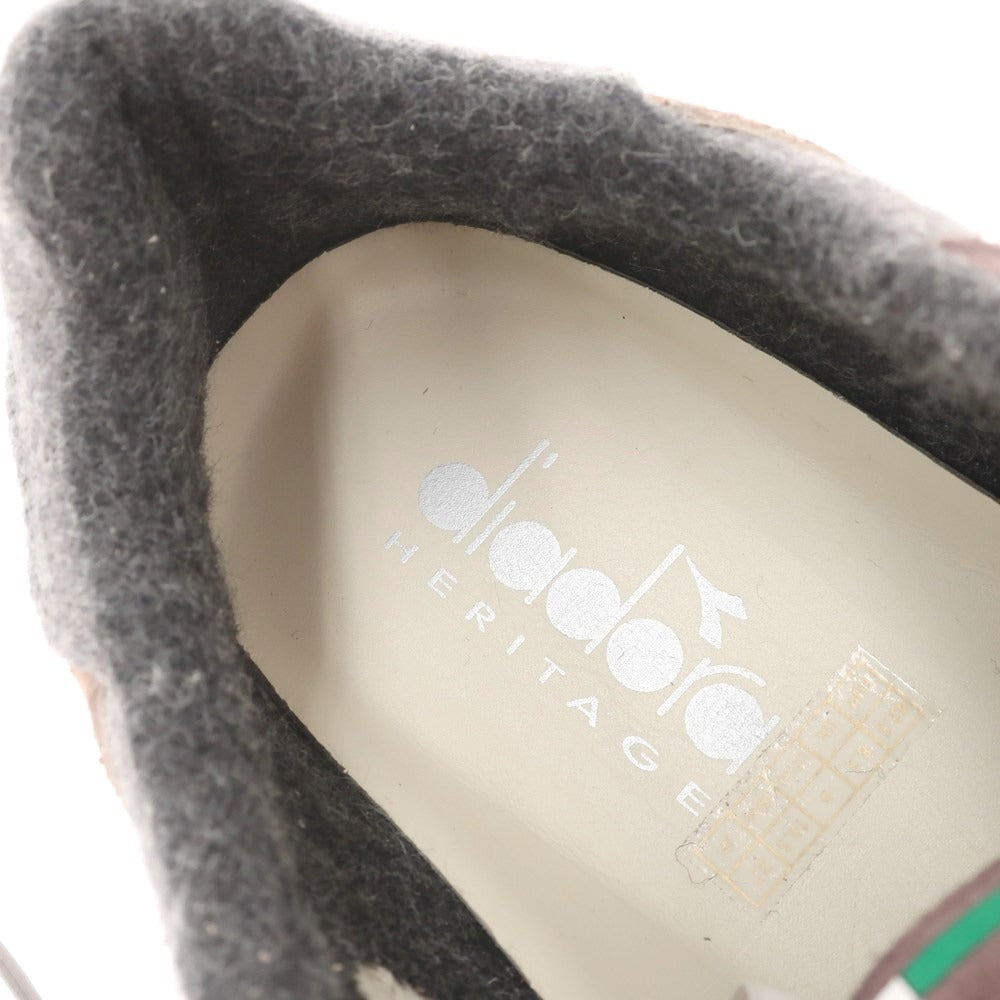 【中古】【未使用】ディアドラ ヘリテージ Diadora HERITAGE TRIDENT 90 FLANNEL スニーカー ブラウン【サイズ27】【BRW】【A/W】【状態ランクS】【メンズ】【768975】 BPD