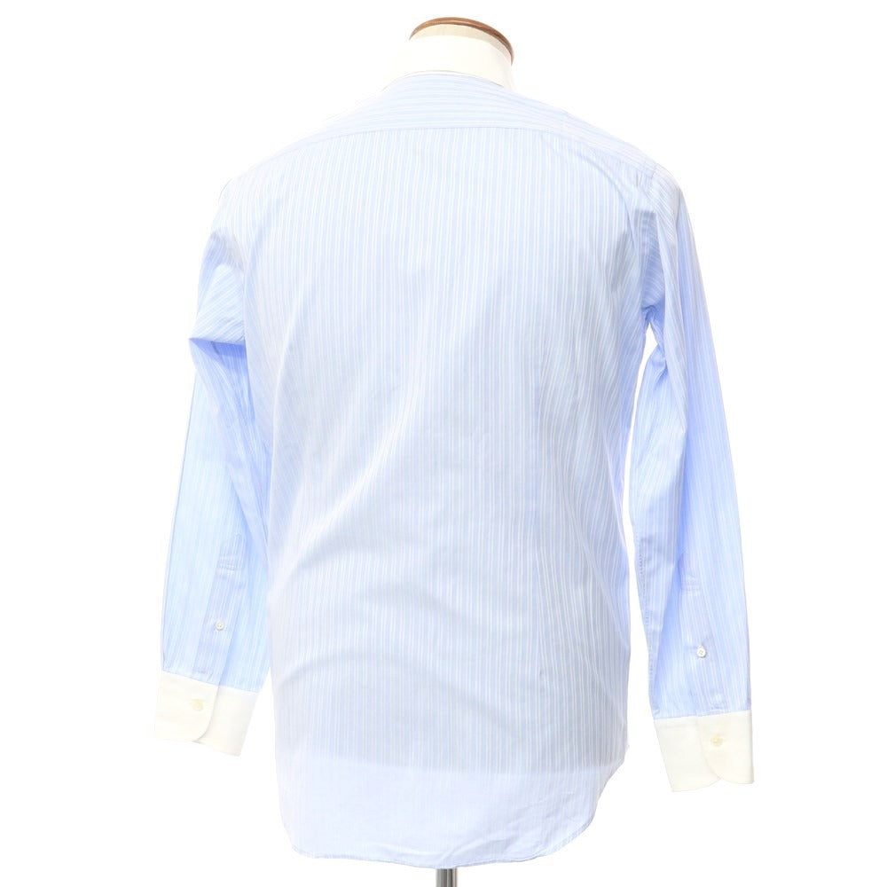 【中古】メイカーズシャツ カマクラ Makers Shirt 鎌倉 ドレスシャツ
 ライトブルーxホワイト【サイズ39-83】【BLU】【S/S/A/W】【状態ランクC】【メンズ】
【769873】 EPD