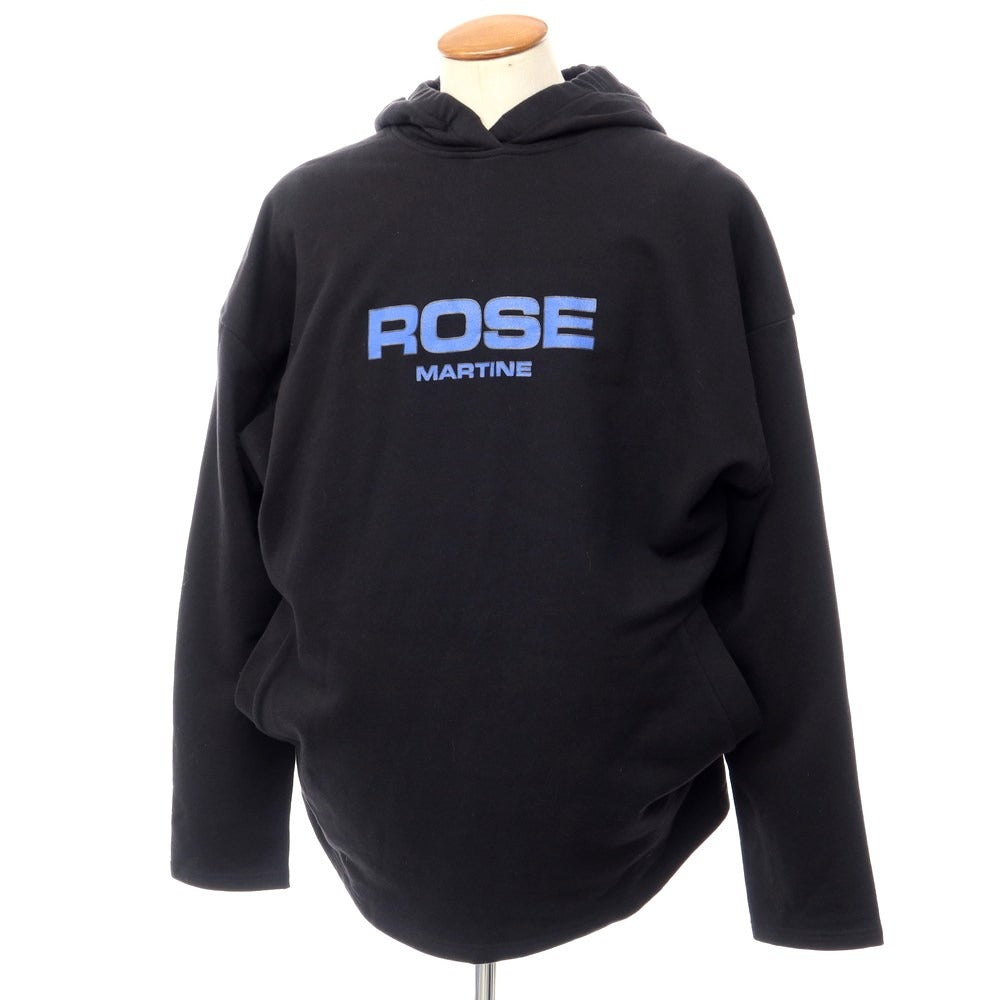 【中古】マーティンローズ MARTIN ROSE コットンスウェット プルオーバー パーカー ブラック【サイズM】【BLK】【S/S/A/W