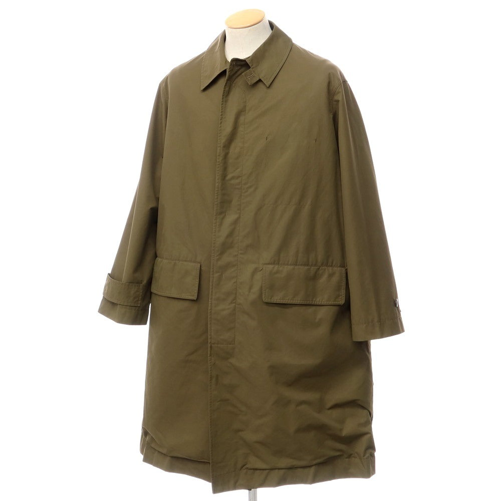 【中古】スタジオニコルソン STUDIO NICHOLSON ステンカラーコート
 オリーブ【サイズS】【GRN】【S/S】【状態ランクB】【メンズ】
【769797】 EPD