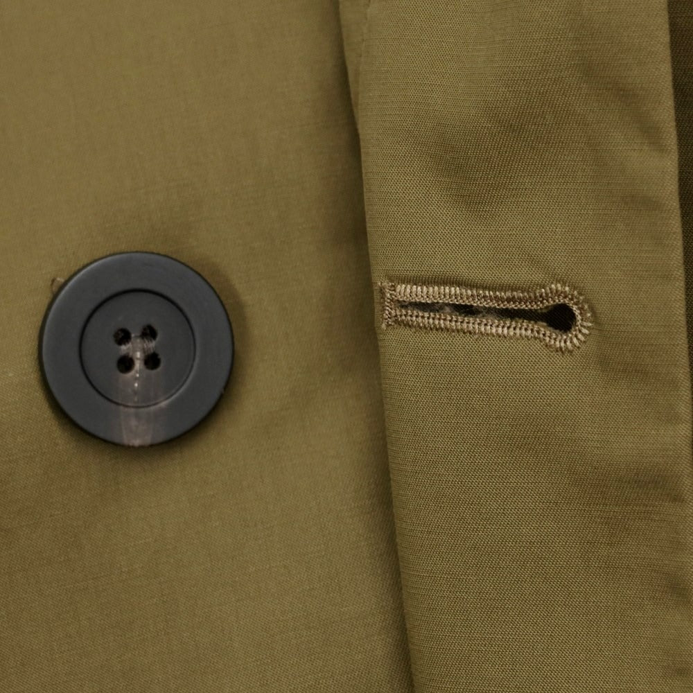 【中古】スタジオニコルソン STUDIO NICHOLSON ステンカラーコート
 オリーブ【サイズS】【GRN】【S/S】【状態ランクB】【メンズ】
【769797】 EPD