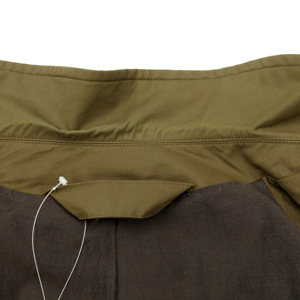 【中古】スタジオニコルソン STUDIO NICHOLSON ステンカラーコート
 オリーブ【サイズS】【GRN】【S/S】【状態ランクB】【メンズ】
【769797】 EPD