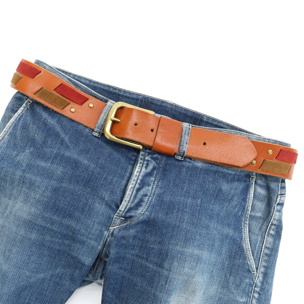 【中古】マークバイマークジェイコブス MARC BY MARC JACOBS ベルト
 ブラウン【サイズONE】【BRW】【S/S/A/W】【状態ランクB】【メンズ】
【778780】 APD