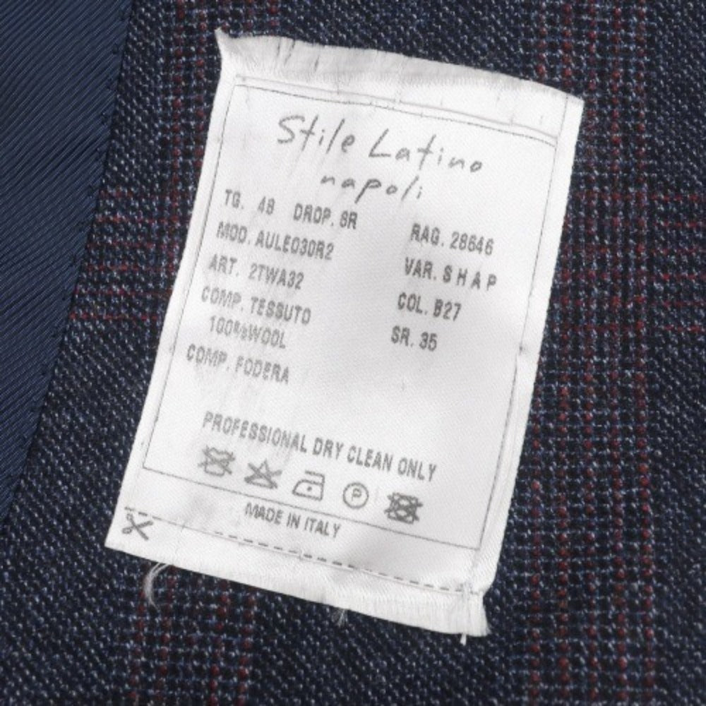 【新品】スティレ ラティーノ STILE LATINO 3つボタンスーツ
ネイビーxレッド【サイズ48】【NVY】【A/W】【状態ランクN】【メンズ】
【778896】 BPD