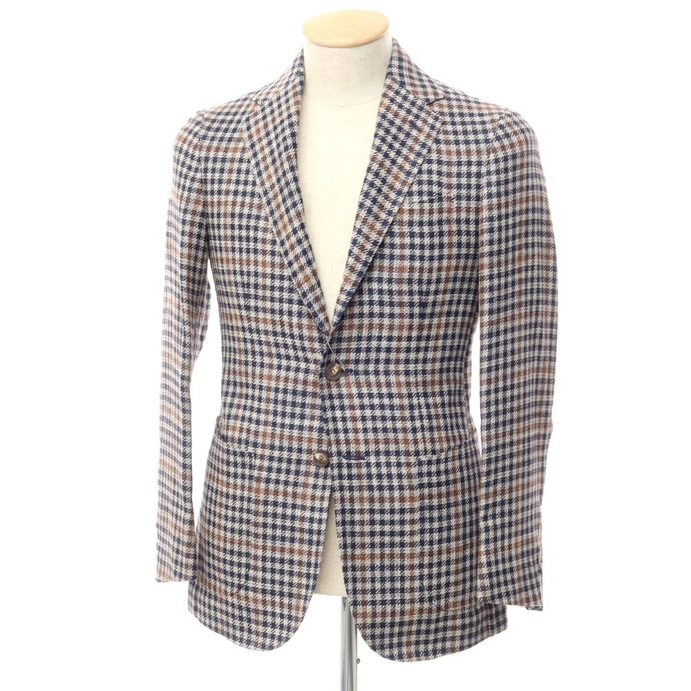 【新品】スティレ ラティーノ STILE LATINO カジュアルジャケット
オフホワイトxネイビーxブラウン【サイズ42】【BEI】【S/S】【状態ランクN】【メンズ】
【769772】 DPD