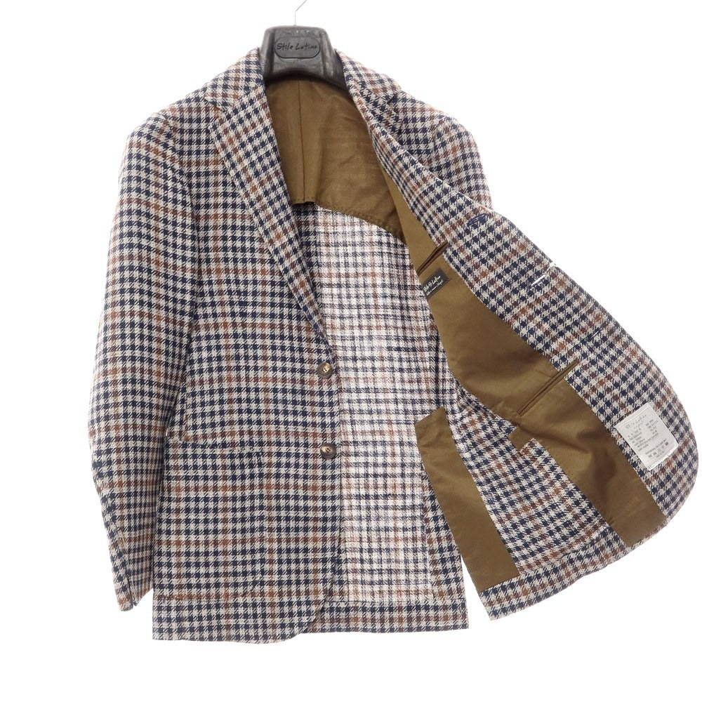 【新品】スティレ ラティーノ STILE LATINO カジュアルジャケット
オフホワイトxネイビーxブラウン【サイズ42】【BEI】【S/S】【状態ランクN】【メンズ】
【769772】 DPD