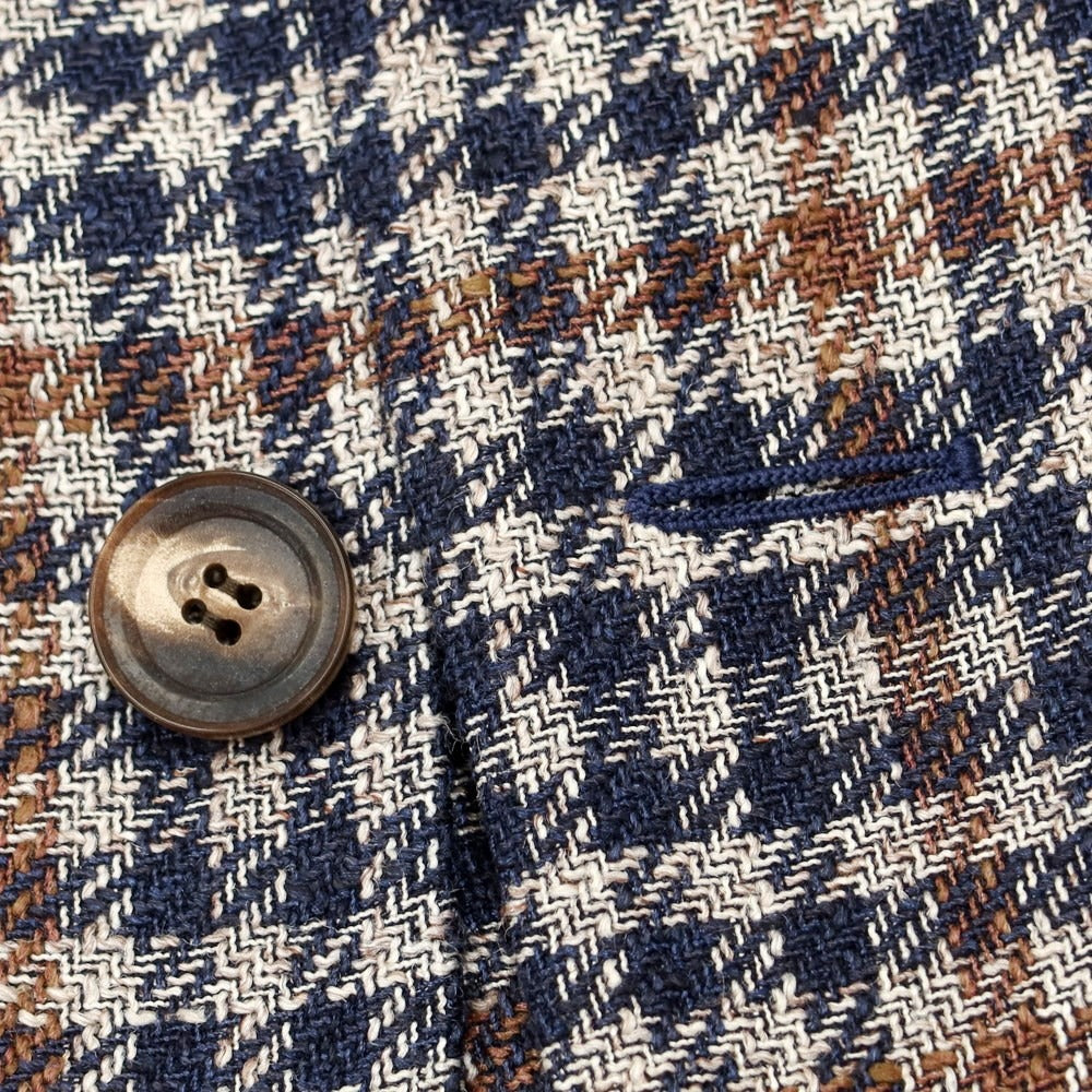 【新品】スティレ ラティーノ STILE LATINO カジュアルジャケット
オフホワイトxネイビーxブラウン【サイズ42】【BEI】【S/S】【状態ランクN】【メンズ】
【769772】 DPD