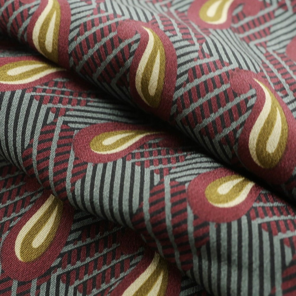 【中古】アルマーニ コレッツォーニ ARMANI COLLEZIONI ストール
 ダークボルドーxダークグリーン【RED】【S/S】【状態ランクB】【メンズ】
【769394】 BPD