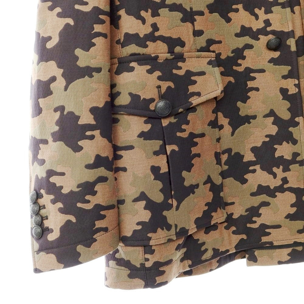 【新品】タリアトーレ ピーノレラリオ TAGLIATORE PINO LERARIO ミリタリージャケット
 カーキブラウンxオリーブxブラック【サイズ48】【KAK】【S/S/A/W】【状態ランクN】【メンズ】
【778894】 EPD