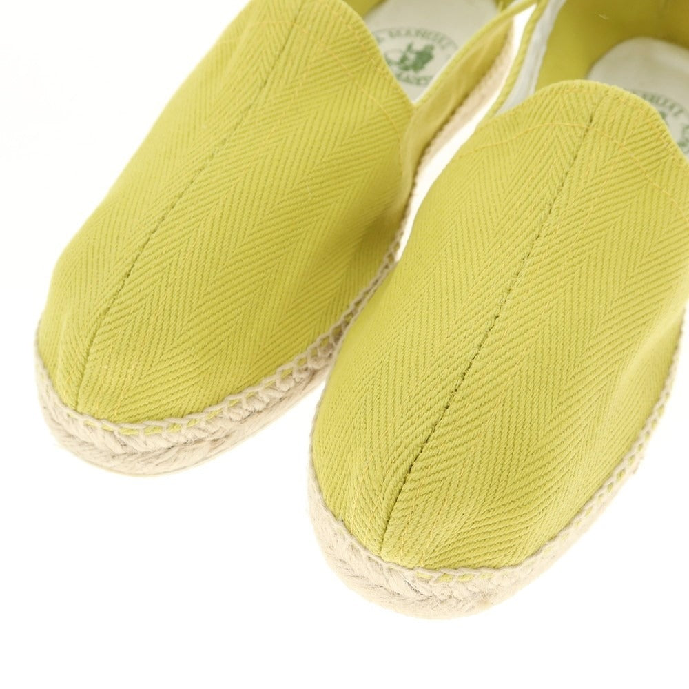 【新品】ラ マヌアル アルパルガテラ LA MANUAL ALPARGATERA エスパドリーユ
 イエロー【サイズ43】【YEL】【S/S】【状態ランクN】【メンズ】
【778782】 EPD