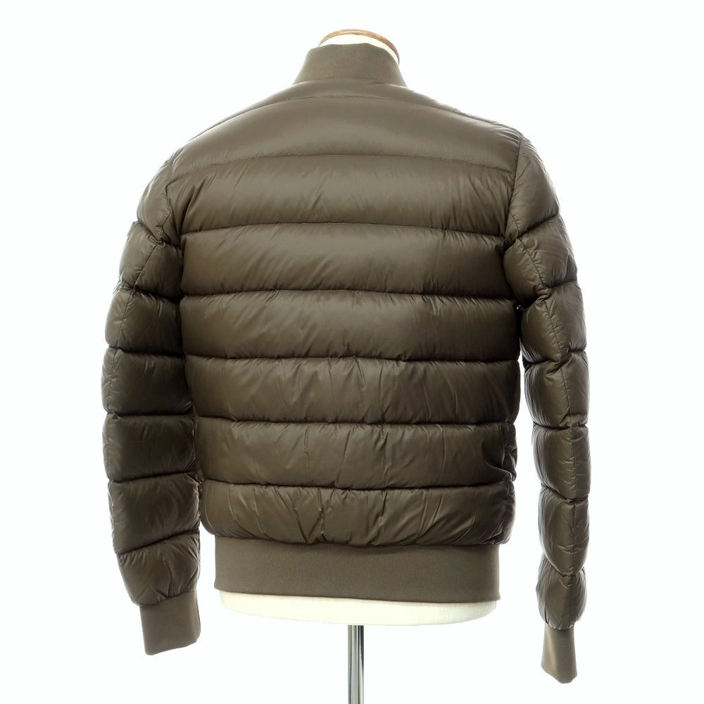 【中古】【未使用】313 トレウーノトレ 313・TREUNOTRE ナイロン ダウンジャケット オリーブ【サイズ48】【GRN】【A/W】【状態ランクS】【メンズ】【768893】 BPD