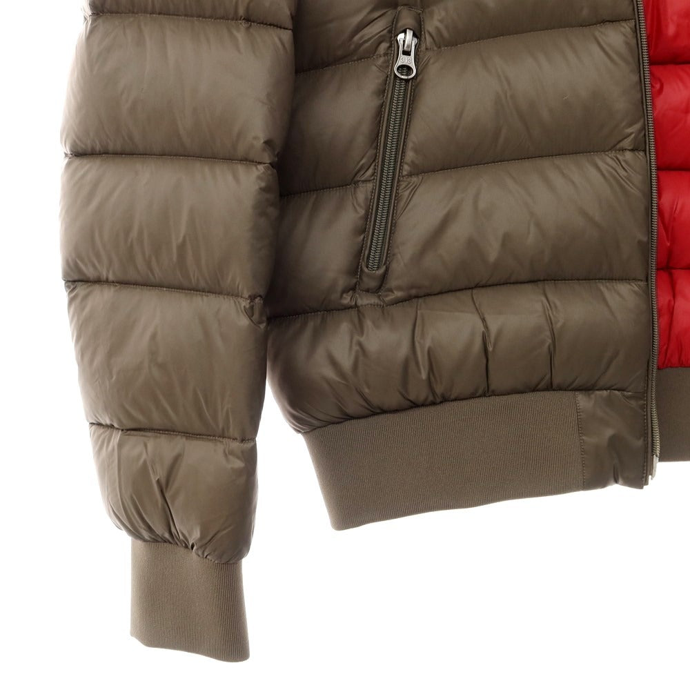 【中古】【未使用】313 トレウーノトレ 313・TREUNOTRE ナイロン ダウンジャケット オリーブ【サイズ48】【GRN】【A/W】【状態ランクS】【メンズ】【768893】 BPD